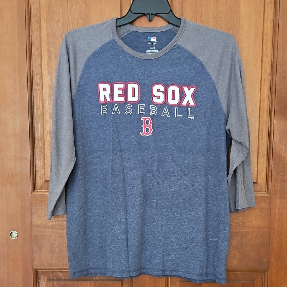 Genuine Merchandise Red Sox Blue Long Sleeve Shirt